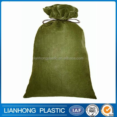 Low Price Wholesale Woven Sacks Polypropylene,Garbage Bags Pp Woven Bags 50kg,Grey Green Bag For Construction Debris Waste