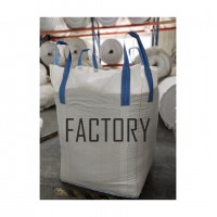 5:1 1000kg big fibc bag for sand top open bottom flat big bag