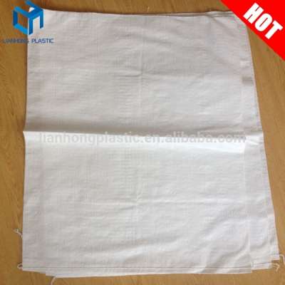 2018 latest products PP woven sacks bag customized size white PP woven bag