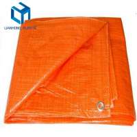 Waterproof outdoor PE woven waterproof blue tarpaulin 50-300GSM wholesale plastic tarp for Covering accept customer order